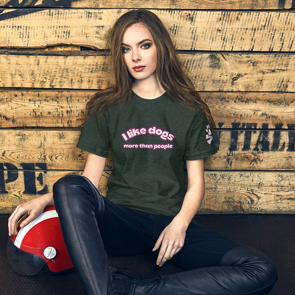 I like Dogs - Unisex t-shirt