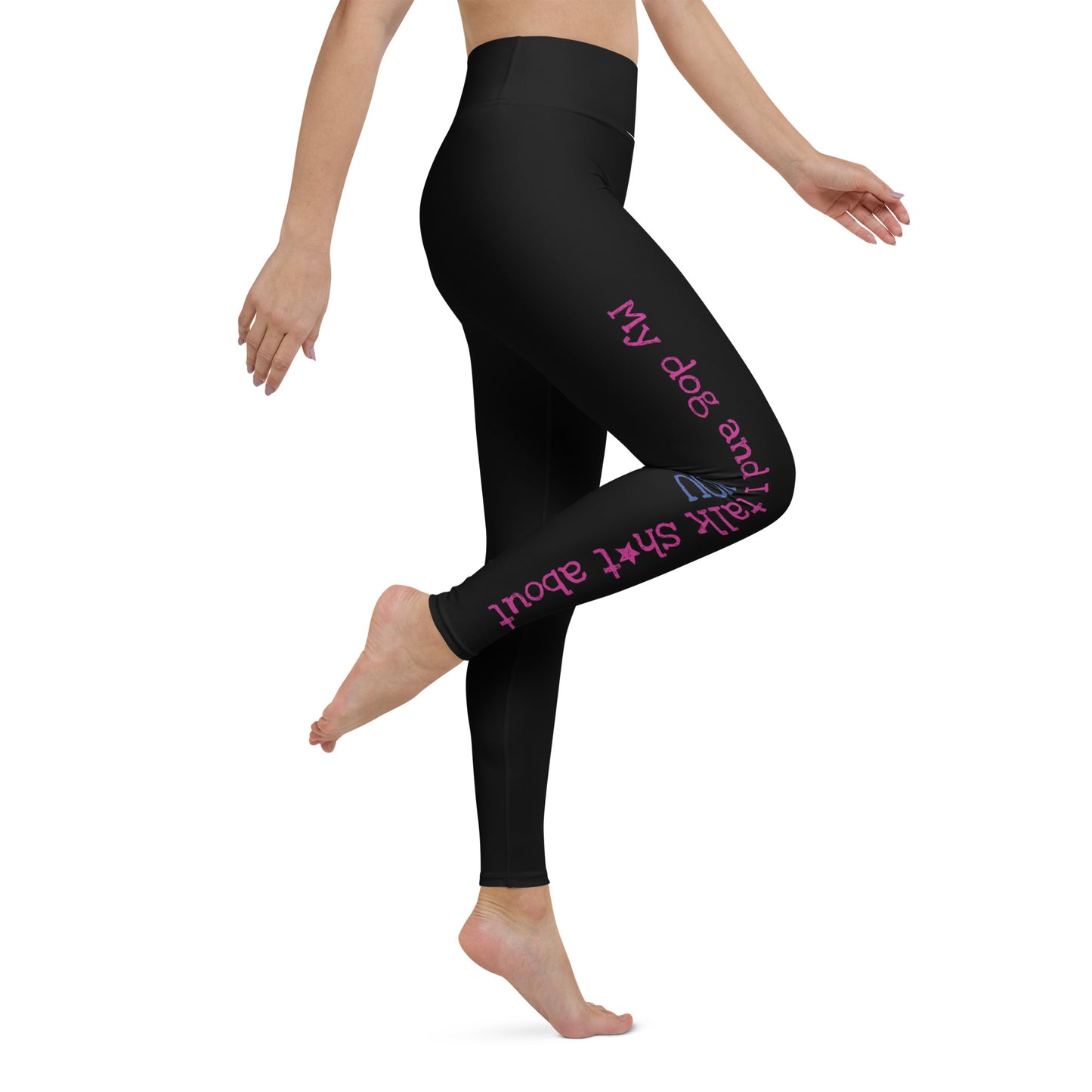 Talk Sh*t Yoga Leggings