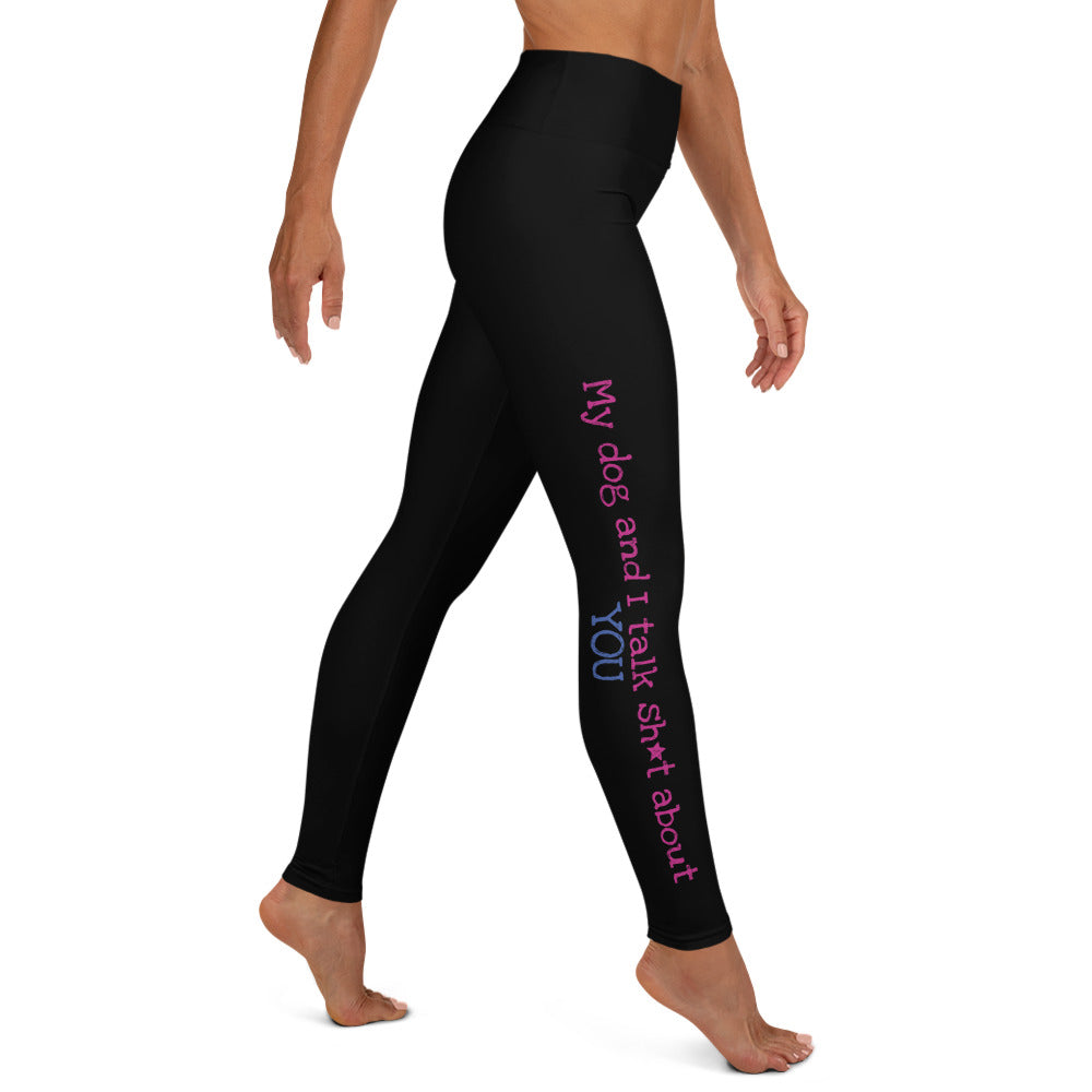 Talk Sh*t Yoga Leggings