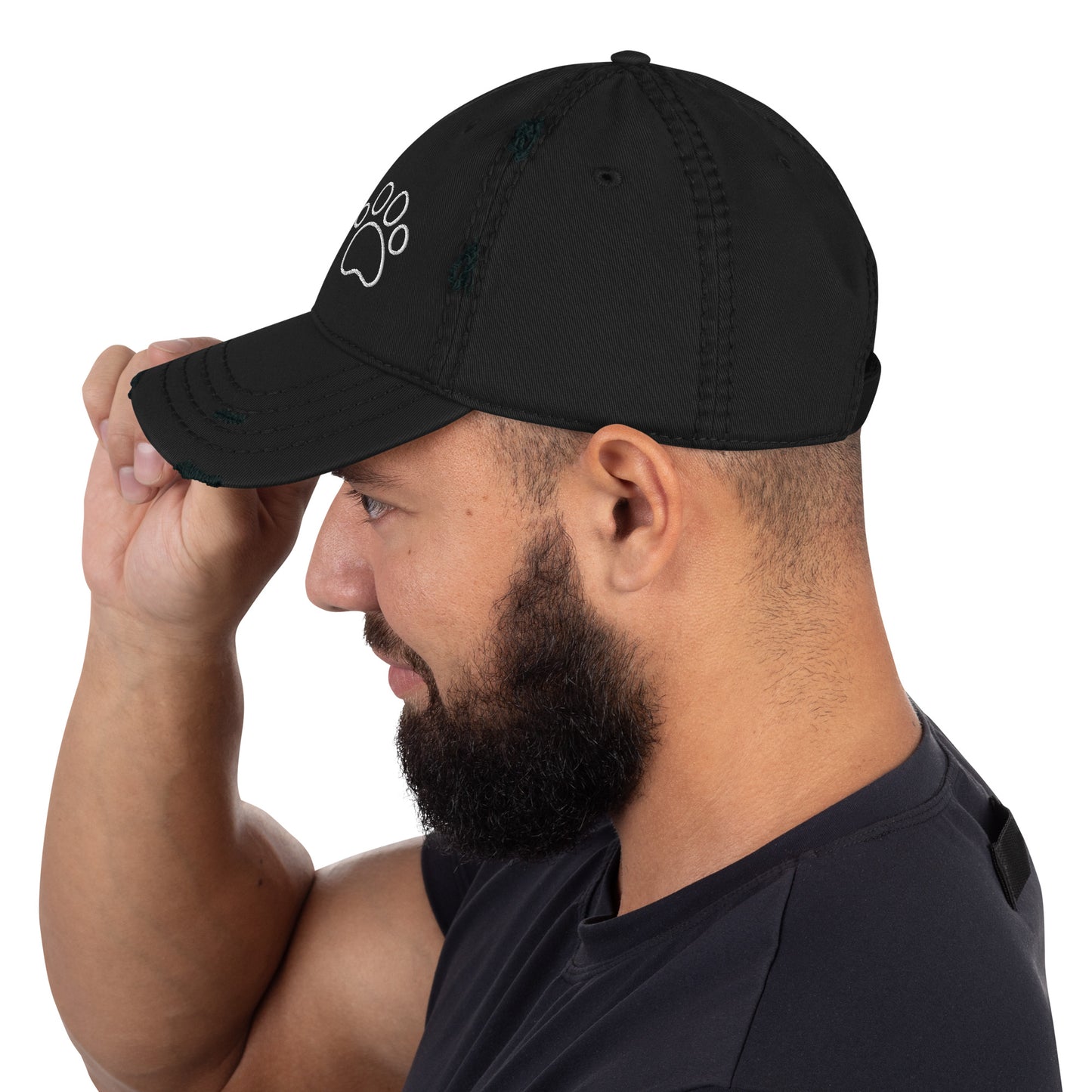 VoodooPug.com Distressed Hat