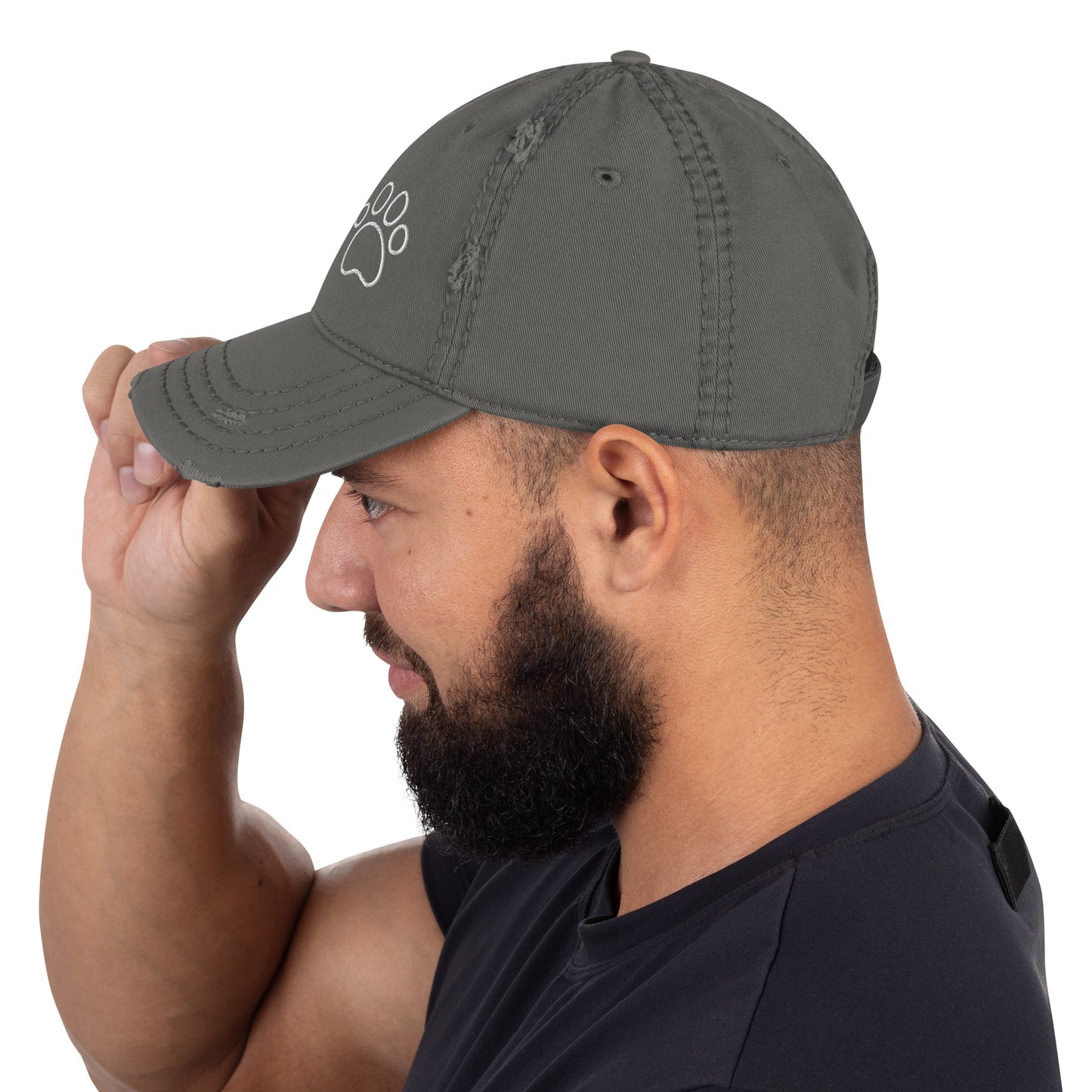 VoodooPug.com Distressed Hat