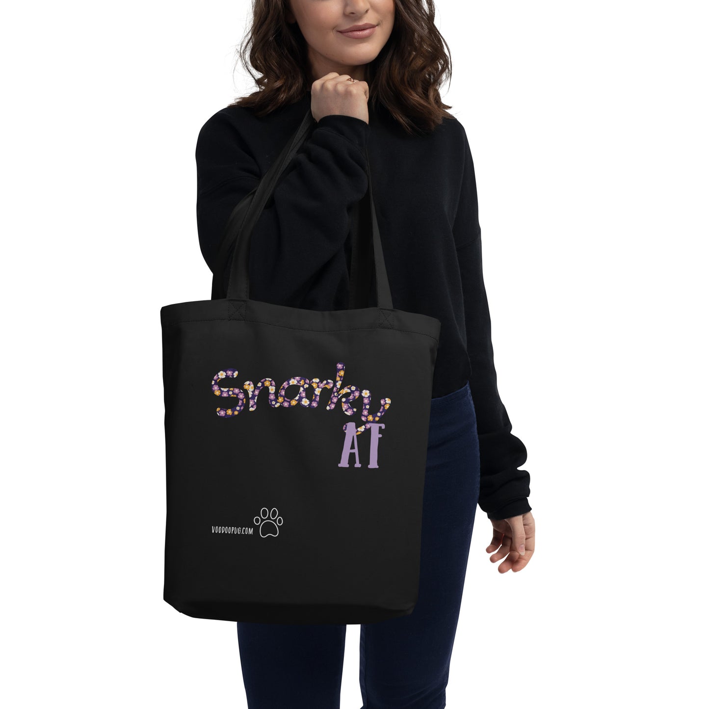 Snarky AF Eco Tote Bag