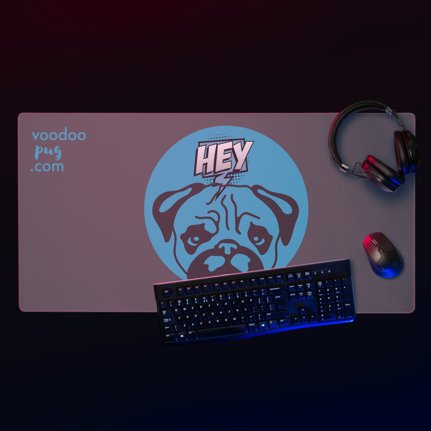 Pug - Gaming mouse pad