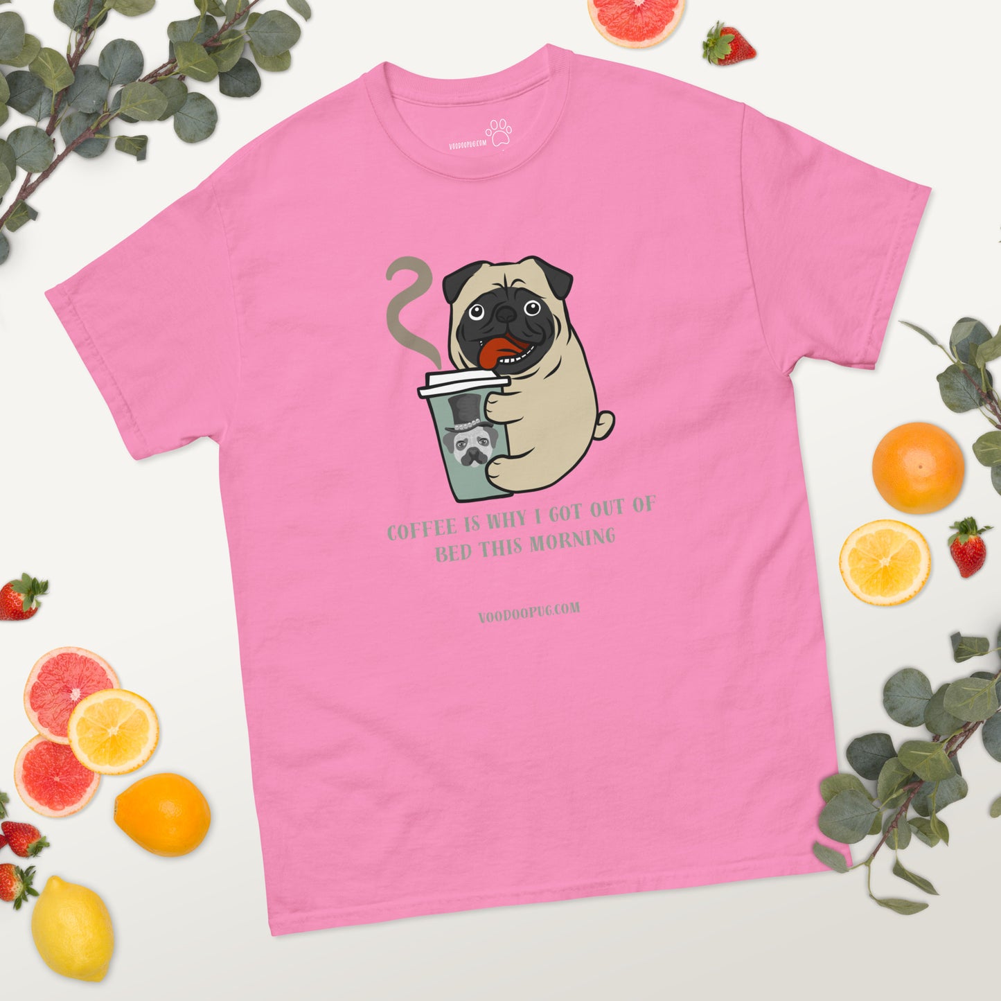 Coffee Pug Men's Classic Tee