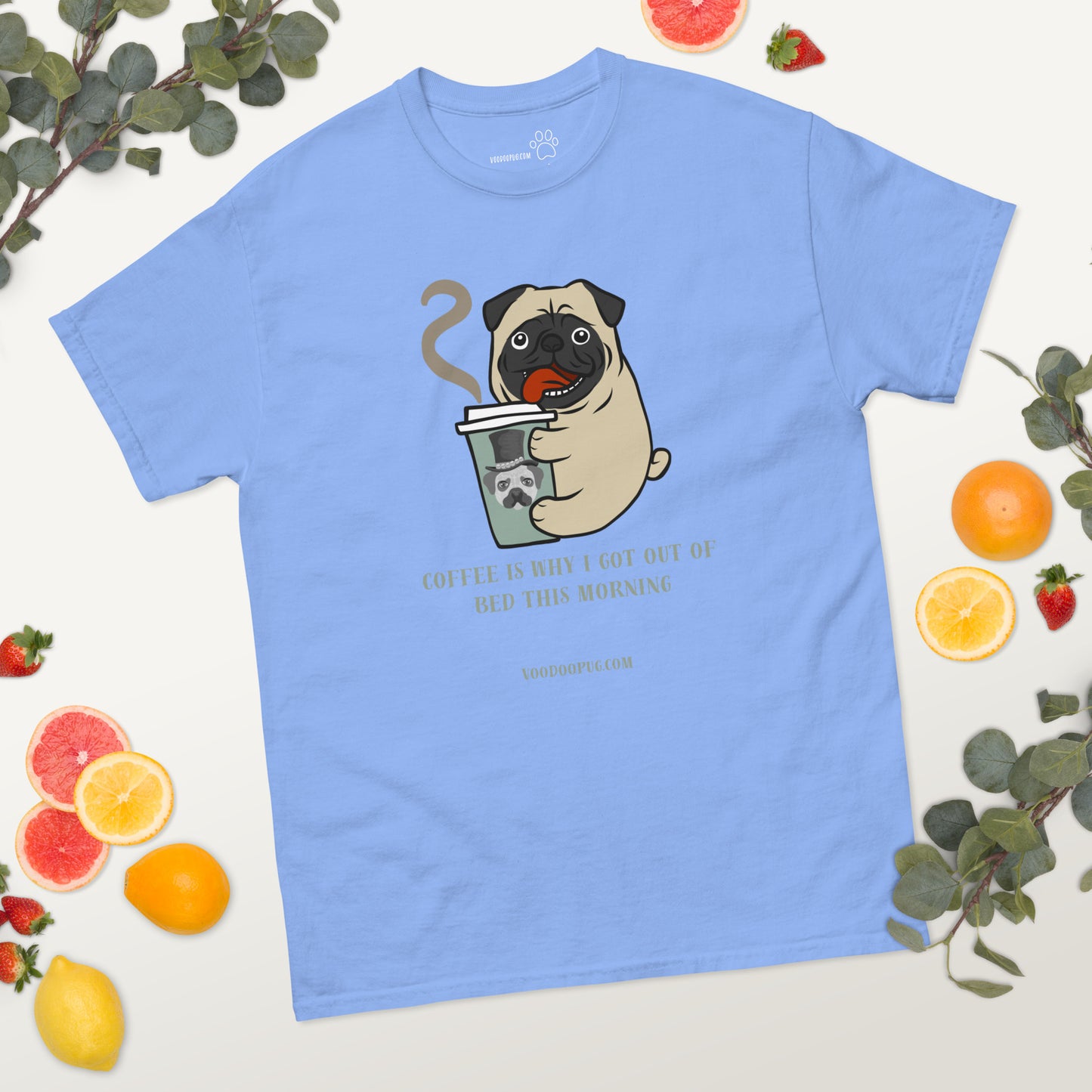 Coffee Pug Men's Classic Tee