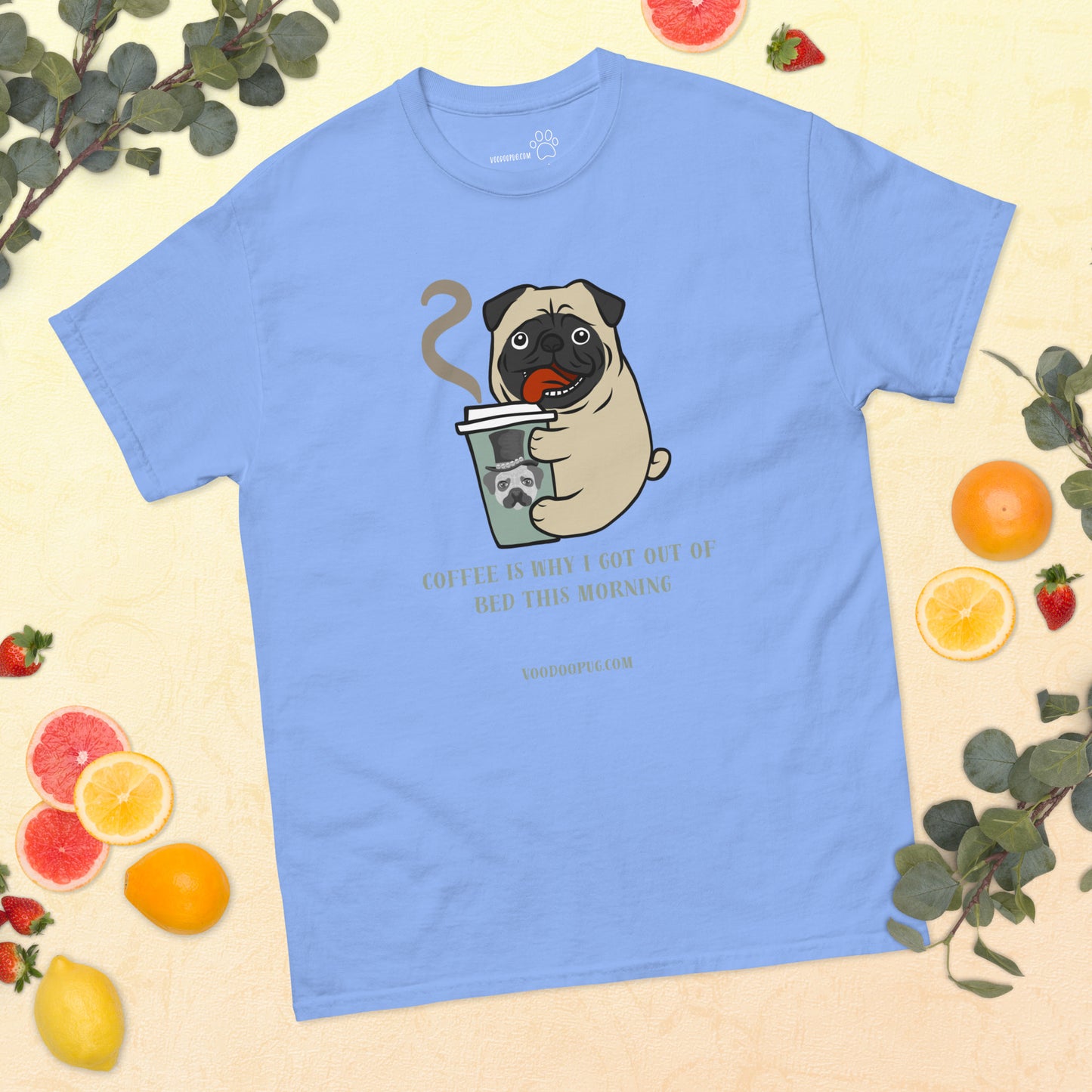 Coffee Pug Men's Classic Tee