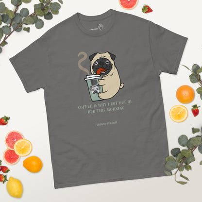 Coffee Pug Men's Classic Tee