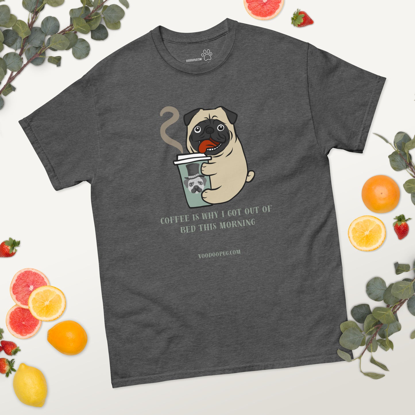 Coffee Pug Men's Classic Tee