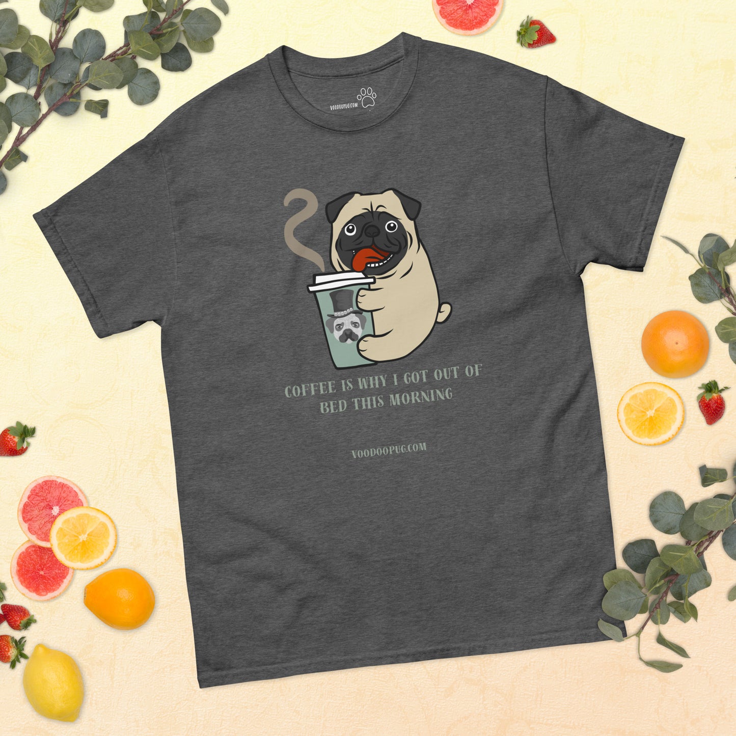 Coffee Pug Men's Classic Tee