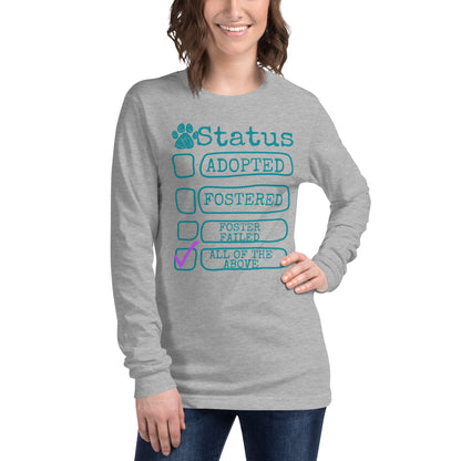 What's your Status - Unisex Long Sleeve Tee