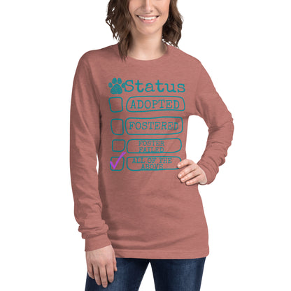 What's your Status - Unisex Long Sleeve Tee