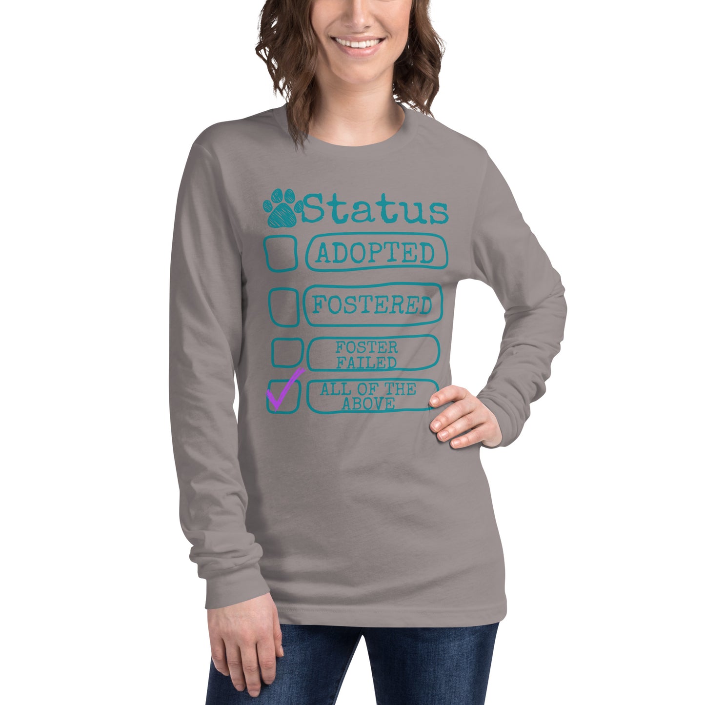 What's your Status - Unisex Long Sleeve Tee