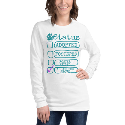 What's your Status - Unisex Long Sleeve Tee