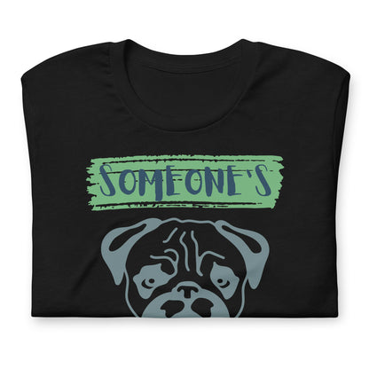 Pug's Unisex t-shirt - Green