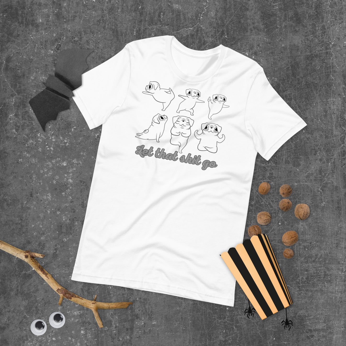 Pug Yoga - Unisex t-shirt