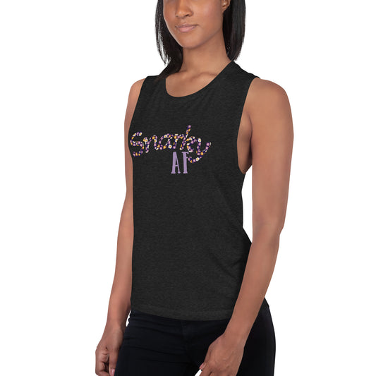 Snarky AF Ladies’ Muscle Tank